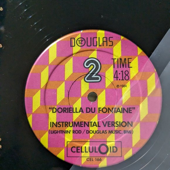 LIGHTNIN' ROD & JIMI HENDRIX: doriella du fontaine- 12" Vinyl Single - Picture 3 of 10